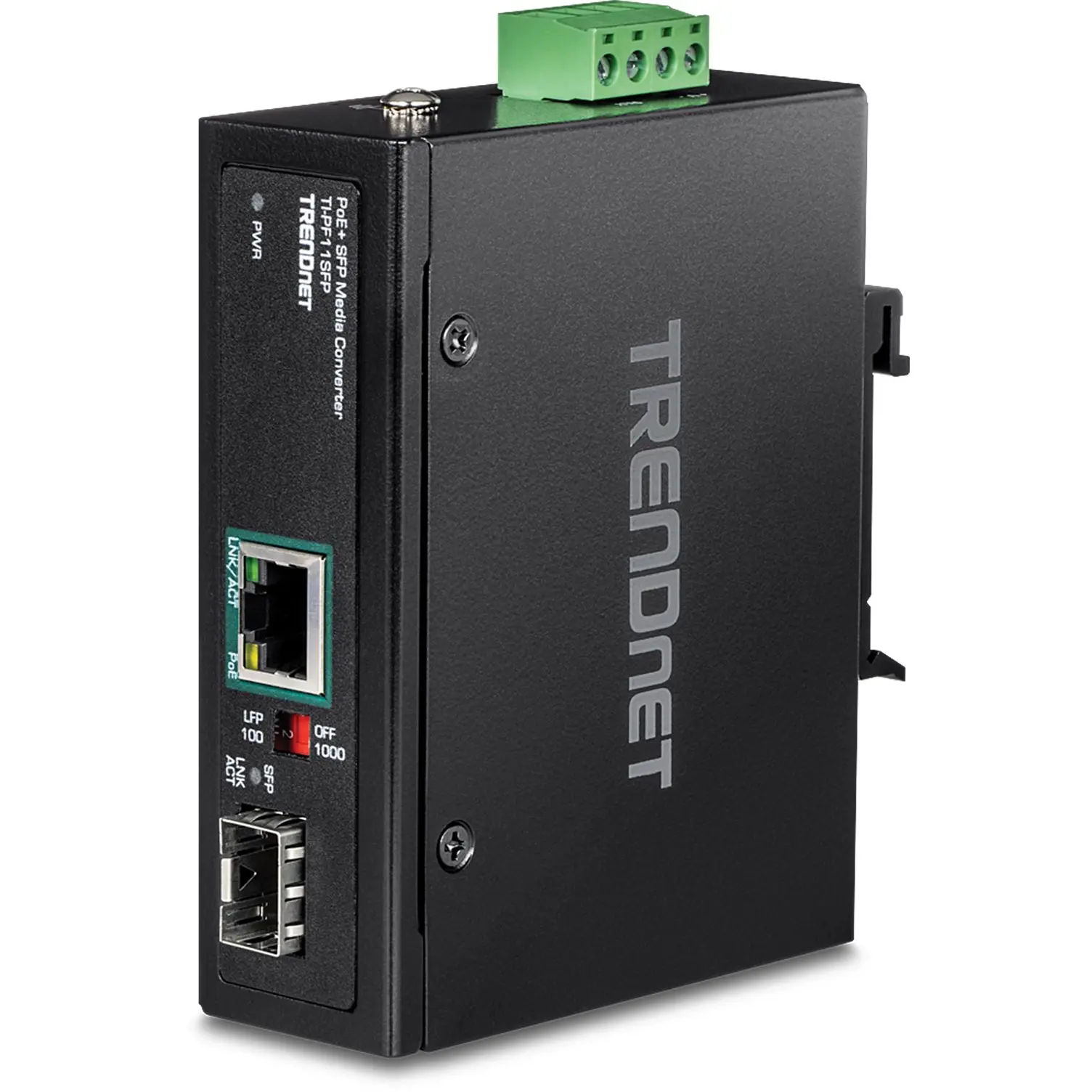 Produktfoto 1 von Trendnet Medienkonverter 200Mbps, Singlemode 40 km, Anschluss: SFP