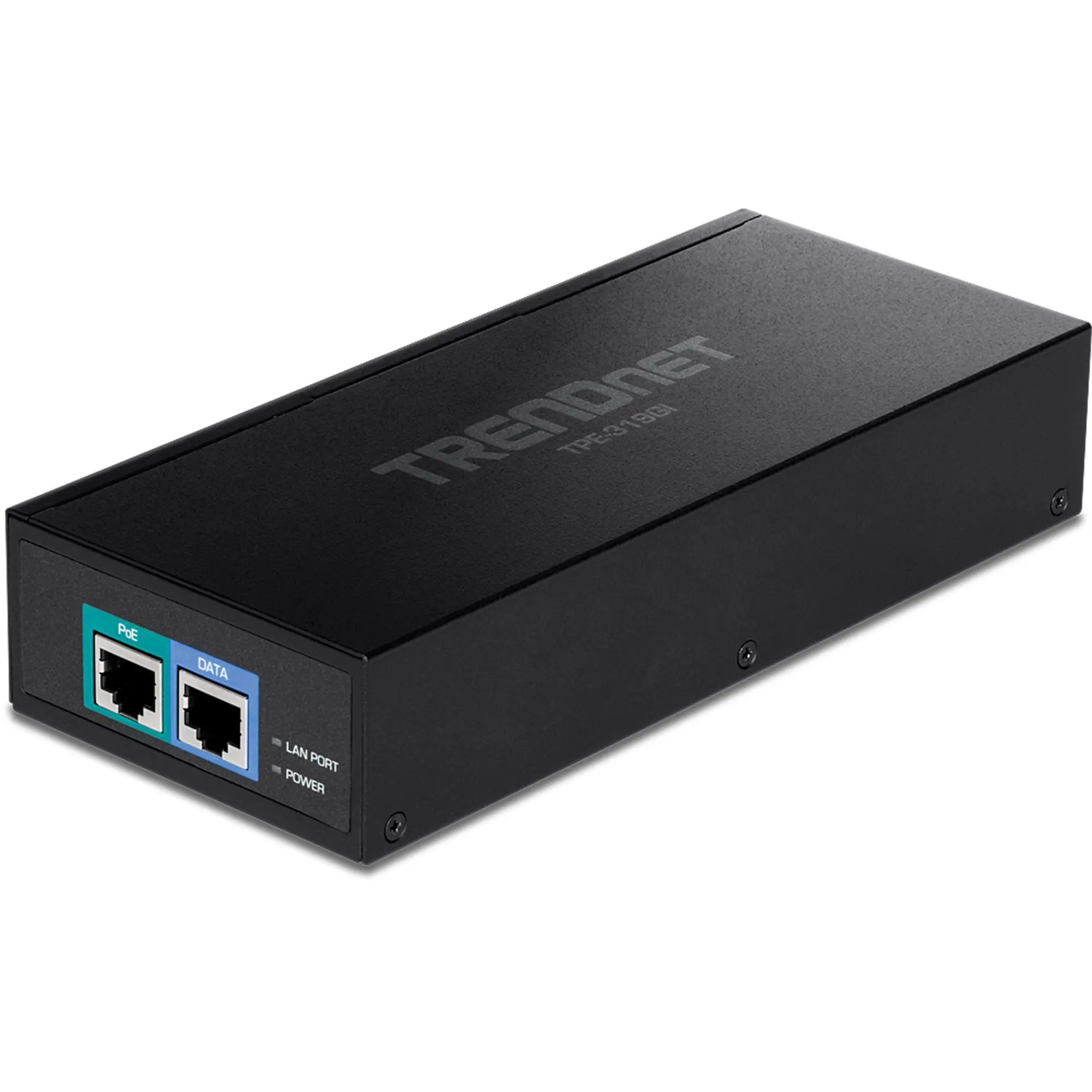 Produktfoto 1 von Trendnet PoE Injektor 90 W 1 Port 193 mm L. 82 mm B. 38 mm T.