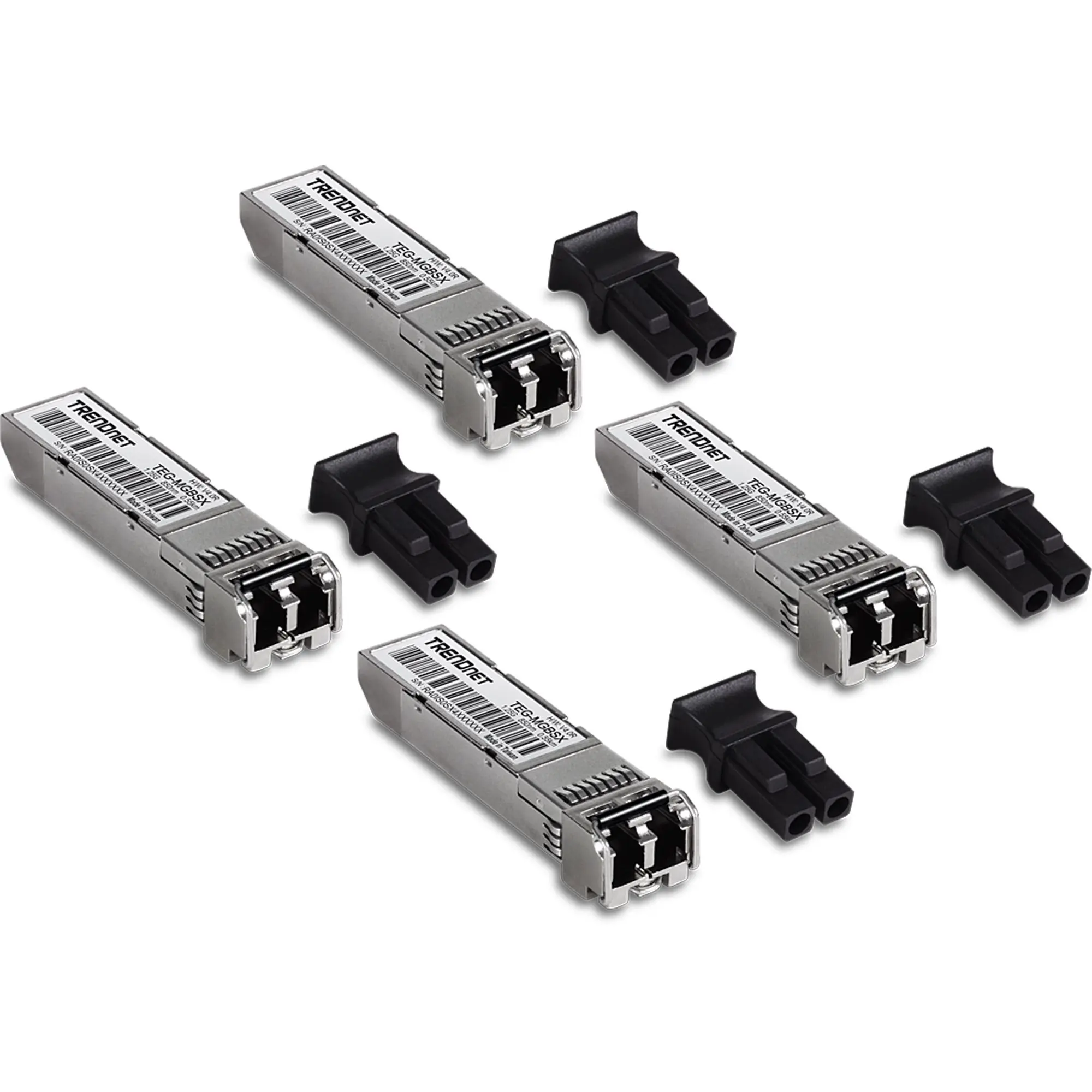Produktfoto 1 von Trendnet SFP-Transceiver, Glasfaser Lc Duplex Buchse, Multimodus, Multimodus 1.25 Gbps 550 m, 1250Mbps