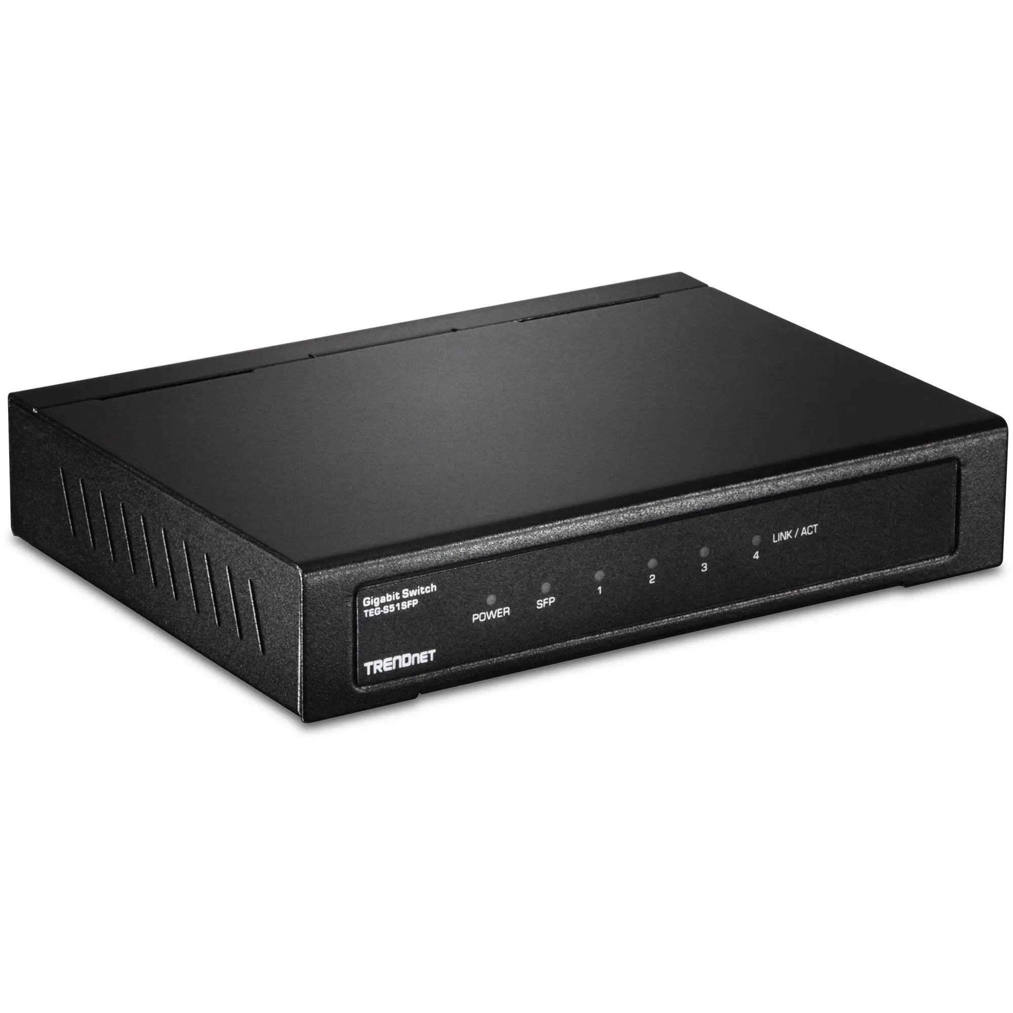 Produktfoto 1 von Trendnet TEG-S51SFP Gigabit-Switch 4-Port Unmanaged