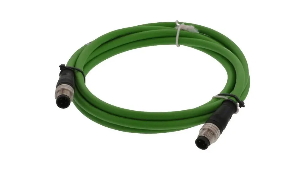 Produktfoto 1 von Molex E11A0601 M12 M12 konfektioniertes Sensorkabel Stecker 4-polig Stecker/Stecker 1.5A Kabel IP40