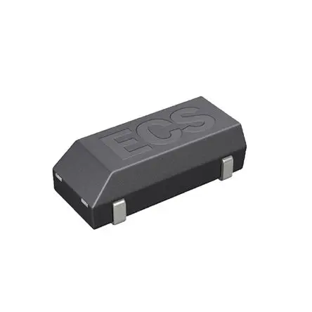 ECS Inc International 32.768 kHz Quarzoszillator, Oberfläche, ±20 ppm, 6 pF, B. 3.8mm, H. 2.5 mm, L. 8 mm, SMD, 4-Pin