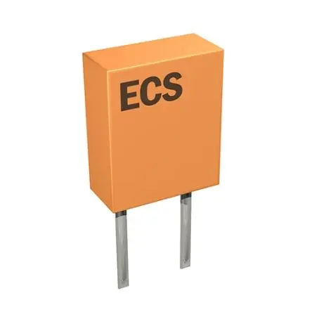 Produktfoto 1 von ECS Inc International Keramikresonator 455 kHz ± 2 kHz 20 Ω 100 pF 10 Years SMD 3-Pin -20 to +80°C