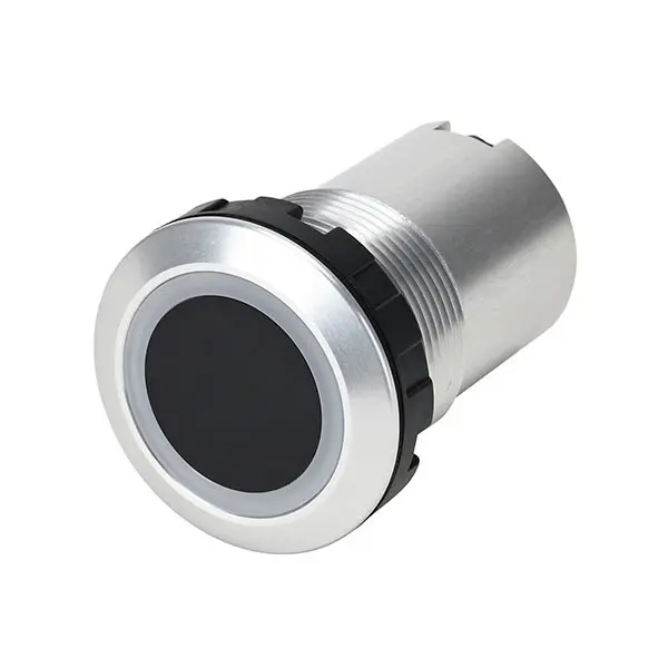 Produktfoto 1 von Idec CW Druckschalter Blau, Weiß Beleuchtet Panel Ø 22.3 mm / 100 mA 24 V dc, IP65, IP40