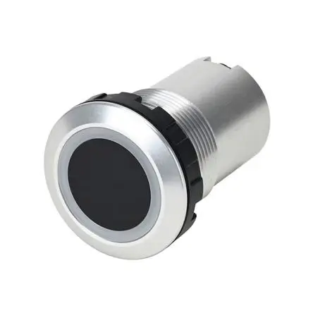 Produktfoto 1 von Idec CW Druckschalter Blau, Weiß Beleuchtet Panel Ø 22.3 mm / 100mA 24 V dc, IP65, IP67