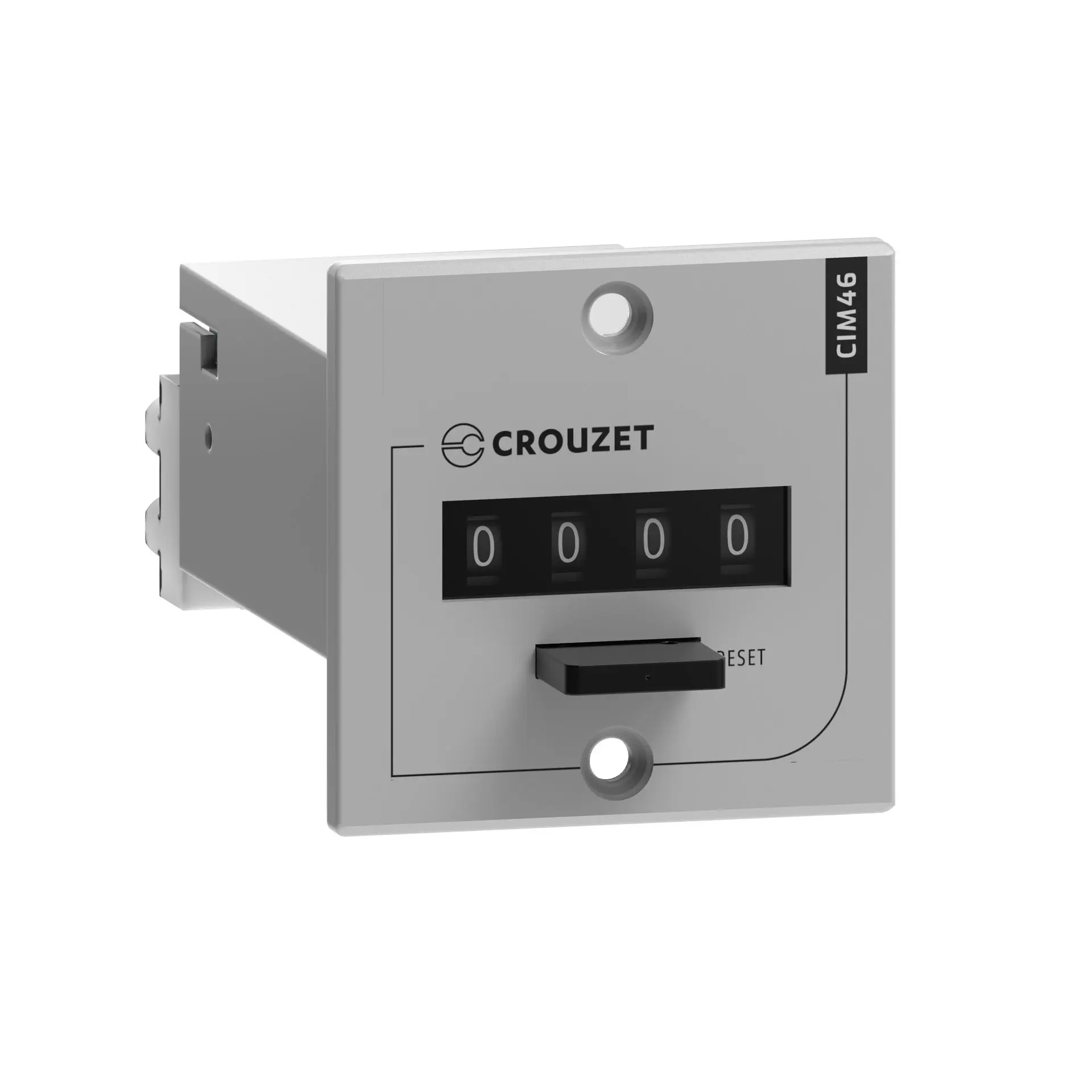 Crouzet CIM Mechanisch Zähler 4-stellig Impulse 230 V AC