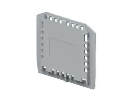 Produktfoto 1 von Entrelec 1SNA113091R0000 Polyamid Klemmenabdeckung für NEMA