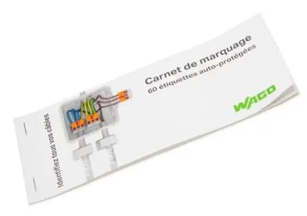 Produktfoto 1 von WAGO 8000 Markierungsetikette für Markierungsetikette