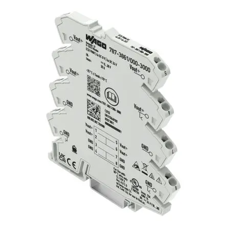 Produktfoto 1 von WAGO Verteilerblock 8-polig / 30V dc 20A, Polyamid Weiß, IP20