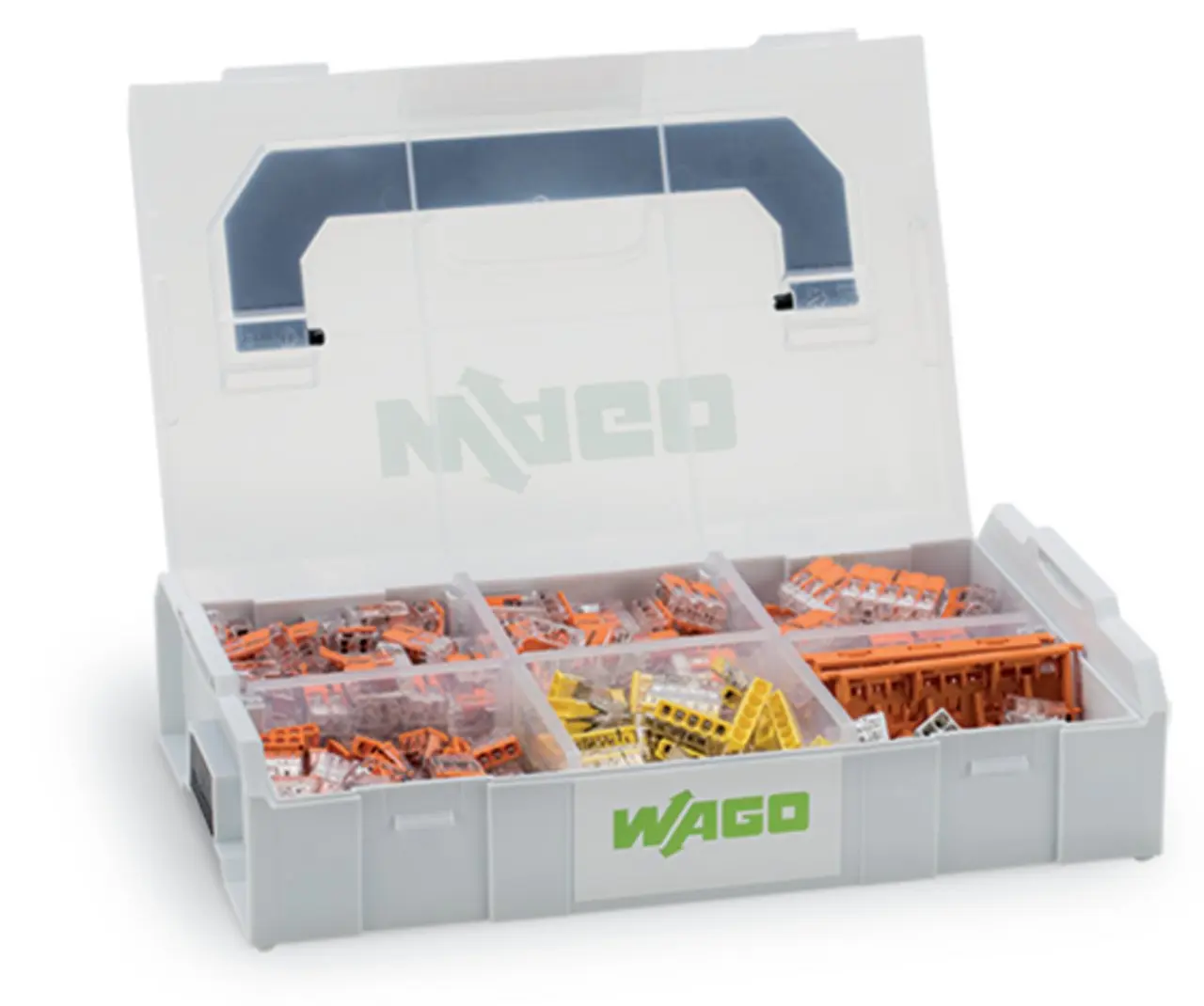Produktfoto 1 von WAGO 887 Kabelspleißverbinder, Wire Splice, Klar, Stoßverbinder