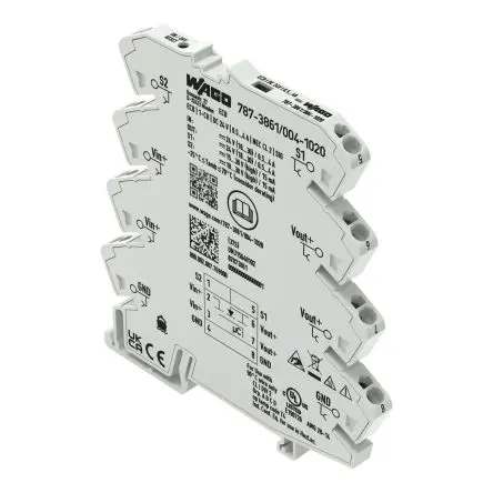 Produktfoto 1 von WAGO 857 Elektronischer Schutzschalter 24V 1, 4A DIN-Hutschiene L. 94 mm x 6mm
