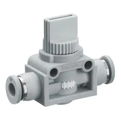 Produktfoto 1 von EMERSON – AVENTICS, Verriegelungs-Absperrventil QR1-ASC Mechanisches Ventil 2.5 mm, Polyamid R412005485