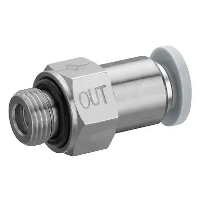 EMERSON ? AVENTICS Pneumatik-Rückschlagventil Serie QR1-ANR, G1/4 Buchse / G1/4 Stecker, 0.8 → 16bar