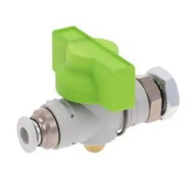 Produktfoto 1 von EMERSON – AVENTICS QR1-BSK Kugelventil, Metrisch 7 to 12 mm², Polybutylenterephthalat R414010278