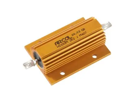 Produktfoto 1 von Arcol Ohmite HS10 Ohmsch Widerstand 3.3 Ω ±5 % / 100 W, Aluminium Standard → 200 °C