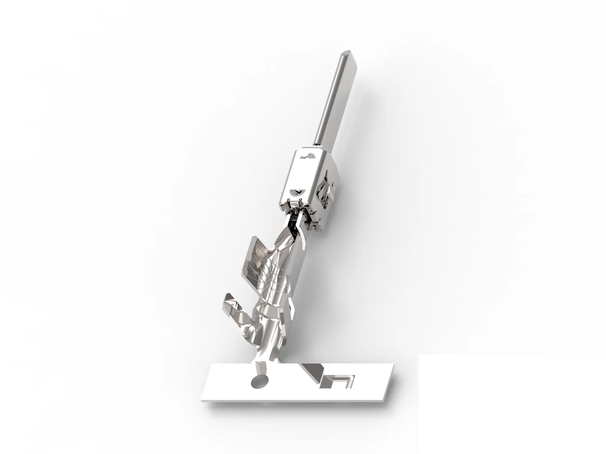 Produktfoto 1 von TE Connectivity AMP Timer Kfz-Anschlussklemme Buchse, Crimpbefestigung, Kupferlegierung Silber-beschichtet