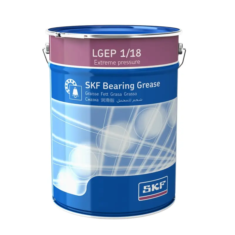 Produktfoto 1 von SKF Extreme Pressure Bearing Grease Lithium-Calcium Komplex Fett Beige -20 °C bis 120 °C, Eimer 18 kg
