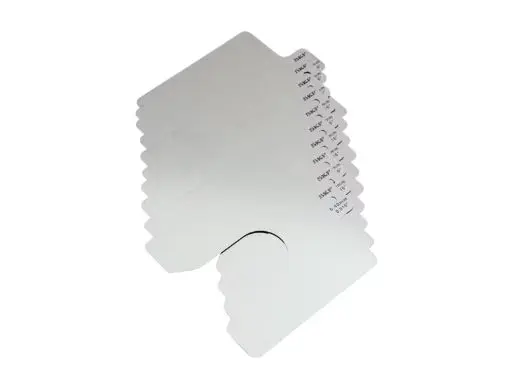Produktfoto 1 von SKF Ausgleichsplatten, Edelstahl Silber 10-teilig, 3 mm x 100 mm, Länge 100 mm