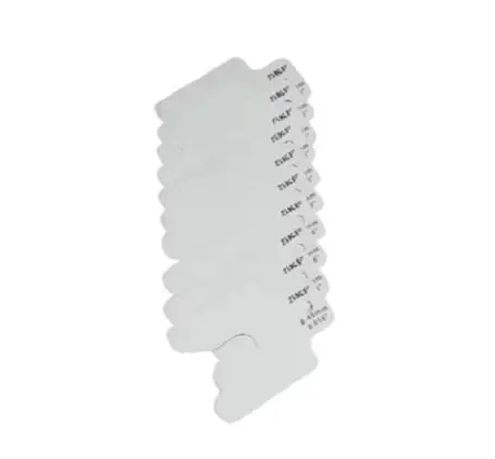 Produktfoto 1 von SKF Ausgleichsplatten, Edelstahl Silber 10-teilig, 3 mm x 50 mm, Länge 50 mm