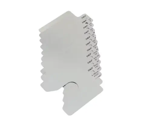 Produktfoto 1 von SKF Ausgleichsplatten, Edelstahl Silber 10-teilig, 0.7 mm x 75 mm, Länge 75 mm