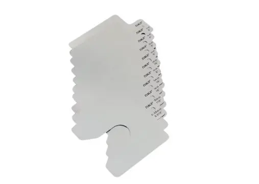 Produktfoto 1 von SKF Ausgleichsplatten, Edelstahl 10-teilig, 3mm x 75mm, Länge 75mm