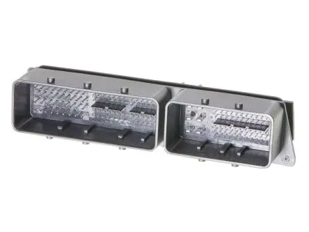 Produktfoto 1 von Molex 560134 Leiterplattenleiste gewinkelt, 186-polig / 6-reihig, Raster 5 mm Raster Oberfläche, Ummantelt