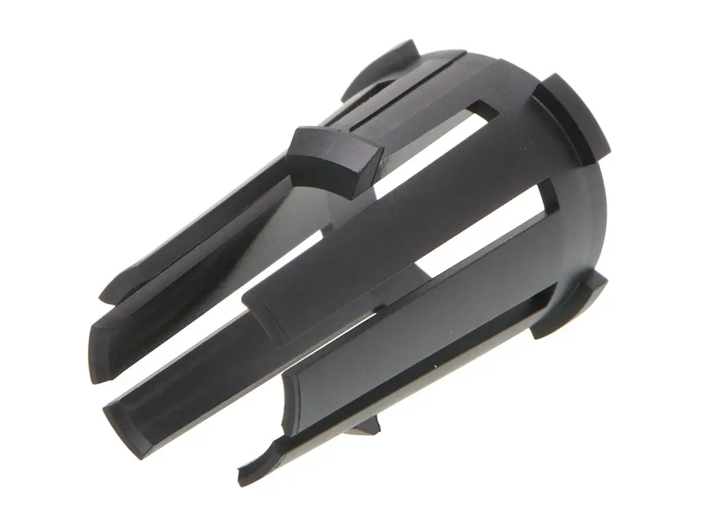 Produktfoto 1 von Molex TPA-Halterungen Halter für 2-Stromkreis, schwarzes Schalttafel-Einbaugehäuse, PowerWize BMI 6,00 mm