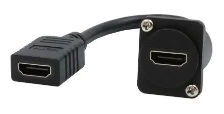 Produktfoto 1 von Exsys Schnittstellen-Adapter, HDMI-Buchse, HDMI-Buchse, Buchse, Buchse