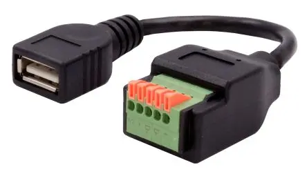 Produktfoto 1 von Exsys USB-Kabel Buchse / USB Typ A, 150 mm USB 2.0