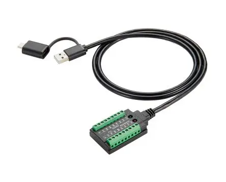 Exsys Stecker USB-Kabel, USB Typ C Stecker / USB Typ A, 1 m