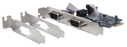 Produktfoto 1 von Exsys PCIe Serielle Karte, 2-Port
