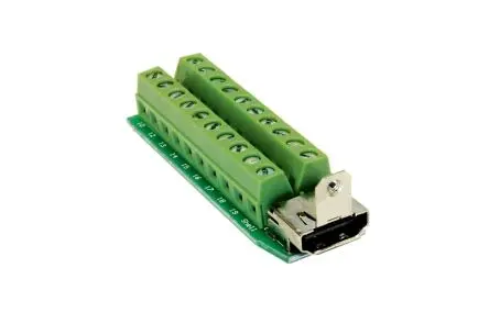 Produktfoto 1 von Exsys Schnittstellen-Adapter, D-SUB, Verbindungsklemme, Buchse