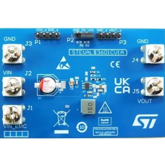 Produktfoto 1 von STMicroelectronics STEVAL-3601CV1 Evaluierungsplatine, Evaluierungsplatine Evaluierungsplatine STM32 DCP3601CMR