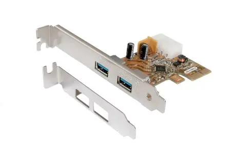 Produktfoto 1 von Exsys PCIe Serielle Karte, 2-Port