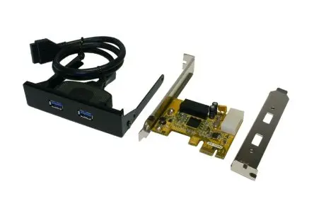 Produktfoto 1 von Exsys PCIe Serielle Karte, 2-Port