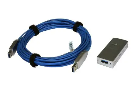 Exsys Stecker USB-Kabel, USB Typ A Stecker / USB Typ A, 20 m USB 3.2