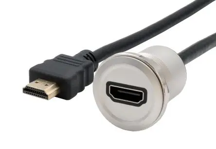 Produktfoto 1 von Exsys Schnittstellen-Adapter, HDMI-Buchse, Stecker, Buchse