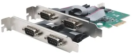 Produktfoto 1 von Exsys PCIe Serielle Karte, 4-Port