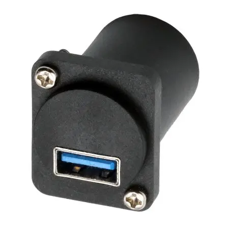 Produktfoto 1 von Exsys Schnittstellen-Adapter, USB Buchse, USB Typ A, Buchse, Buchse