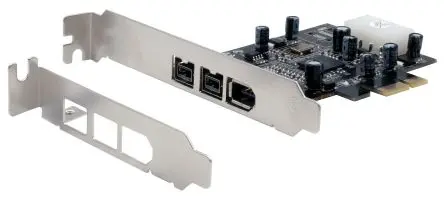 Produktfoto 1 von Exsys PCIe Serielle Karte, 3-Port