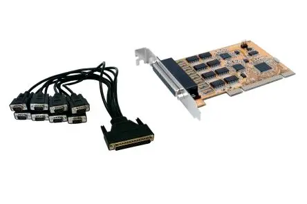 Produktfoto 1 von Exsys PCI Serielle Karte, 8-Port