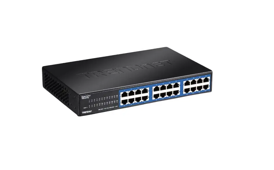 Produktfoto 1 von Trendnet TEG-S24Dg Netzwerk Switch 24-Port Netzwerkschalter