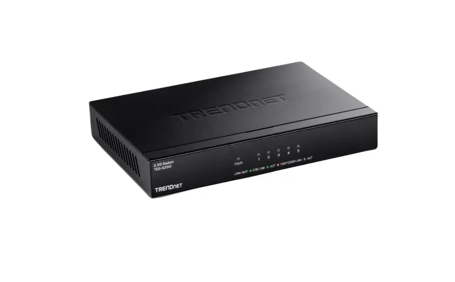 Produktfoto 1 von Trendnet TEG-S350 Netzwerk Switch 5-Port Netzwerkschalter