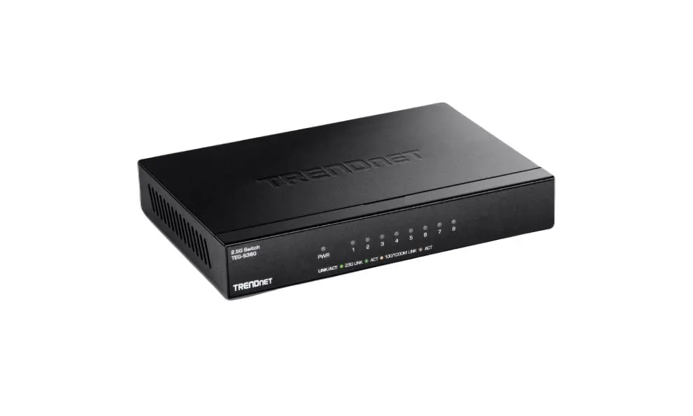 Produktfoto 1 von Trendnet TEG-S380 Netzwerk Switch 8-Port Netzwerkschalter