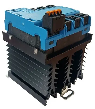 Produktfoto 1 von Celduc SGTR9 DIN-Hutschiene Halbleiterrelais 3-phasig 660 V ac 30V dc / 22 A