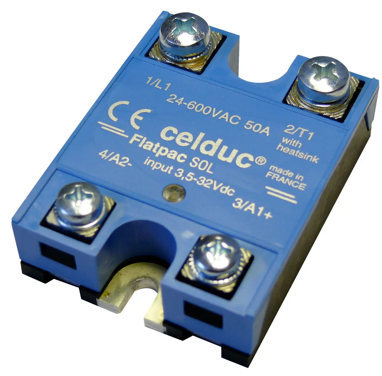 Celduc SOL Chassismontage Halbleiterrelais 690 V AC / 50 A