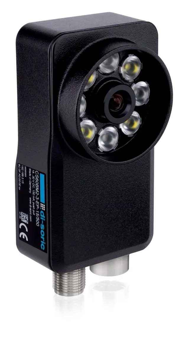Produktfoto 1 von Di-Soric 2000 mm Sichtsensor Grüne LED 736 x 480 Pixel