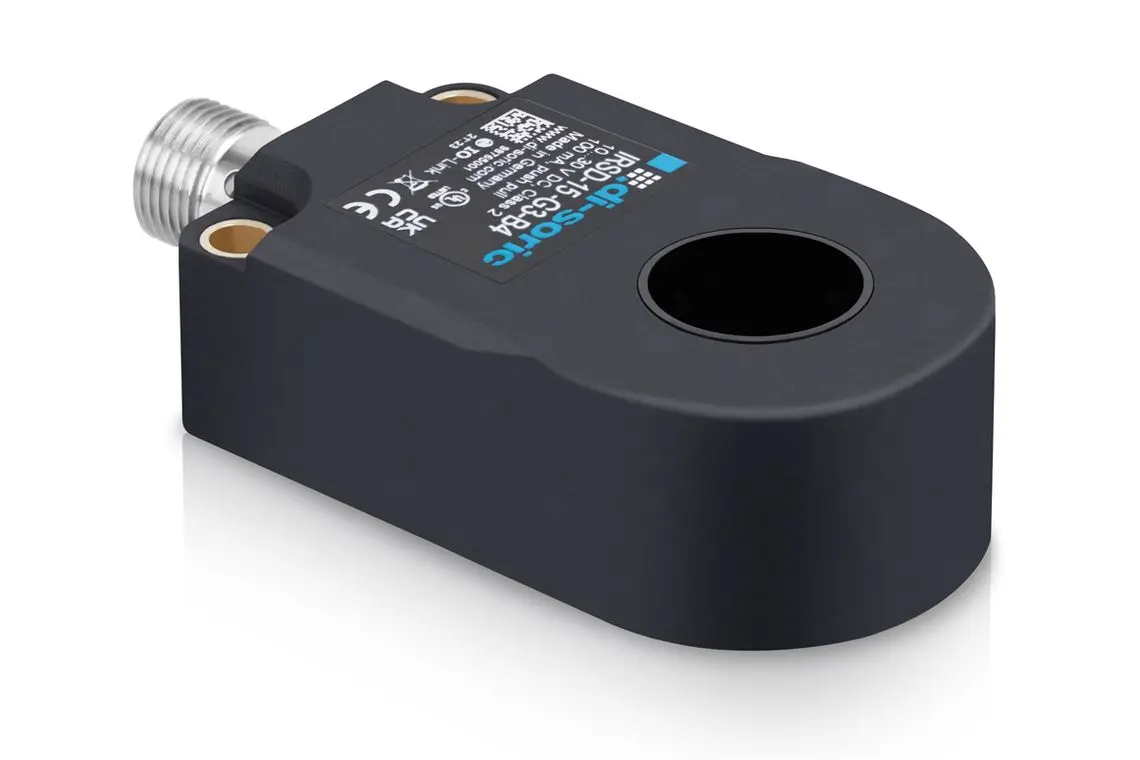 Produktfoto 1 von Di-Soric M12 Induktiver Näherungsschalter Induktiv, ringförmig PNP/NPN 10 → 30 V DC NO/NC