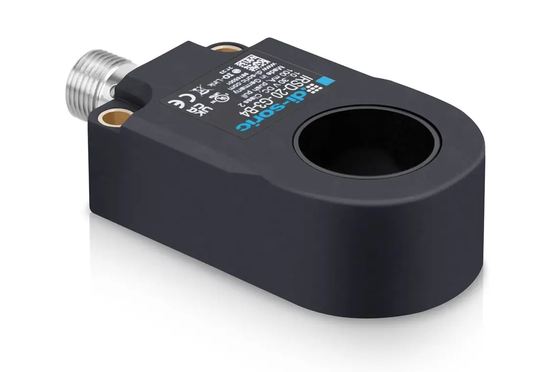Di-Soric M12 Induktiver Näherungsschalter Induktiv, ringförmig PNP/NPN 10 → 30 V DC NO/NC