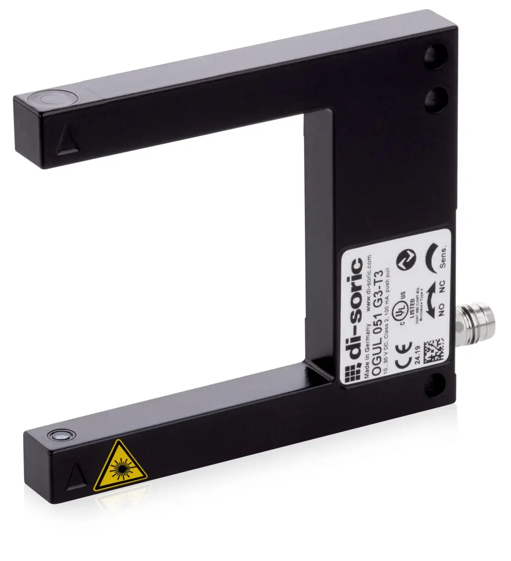 Produktfoto 1 von Di-Soric Optischer Sensor, Optisch, Bereich 50 mm, NPN, PNP Ausgang, M8, Hell-/dunkelschaltend